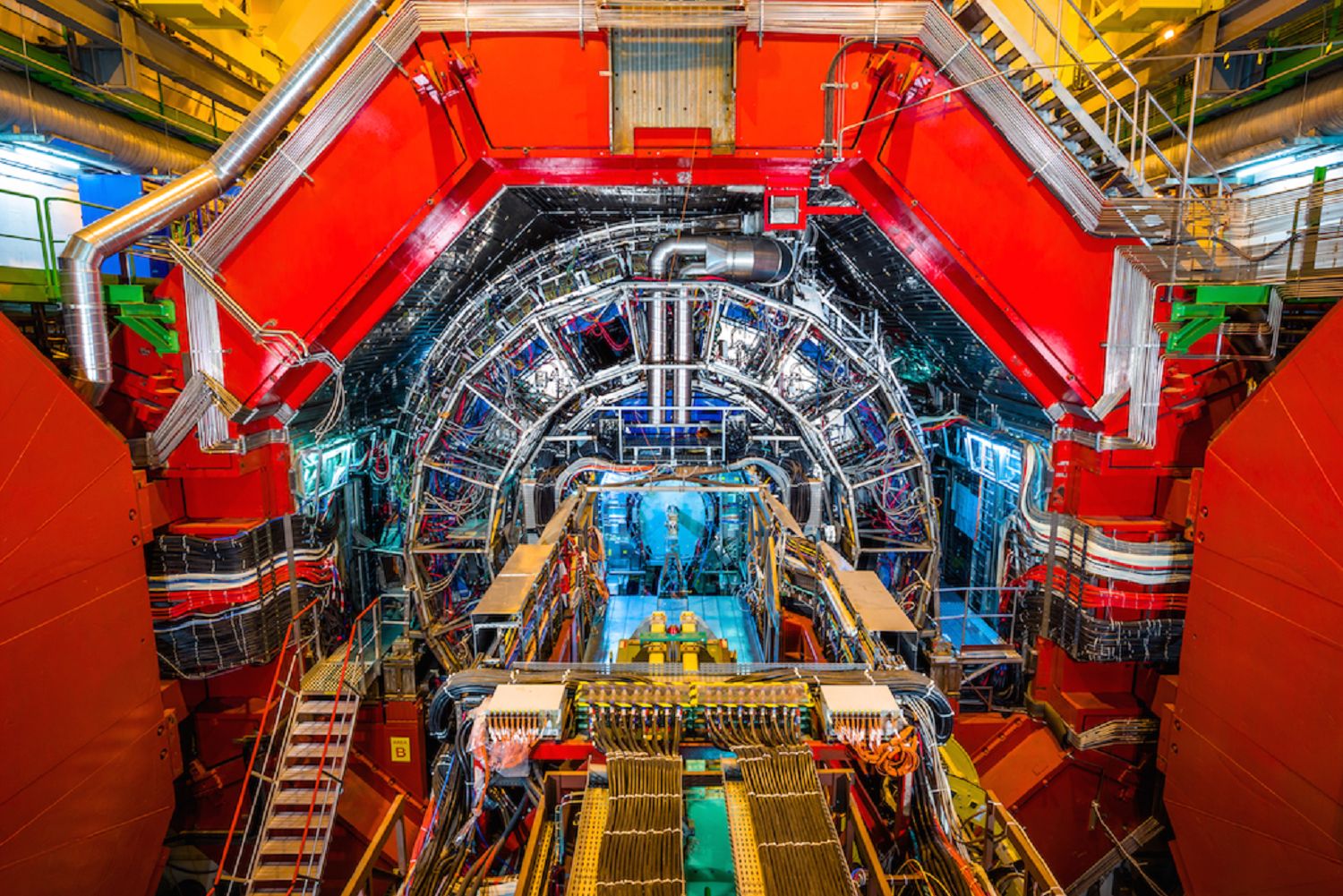 The Large Hadron Collider the world’s largest and most powerful particle accelerator.